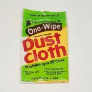 Vintage Guardsman One Wipe Specially Treated Washable Dust Cloth 14" x 18"