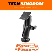 RAM Double Ball Mount with 75x75mm VESA Plate, D Size, Medium