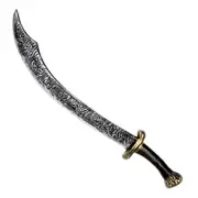 Ali Baba Sword 70cm Aladdin Costume Accessory
