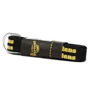 Dr. Martens Flat Shoe Laces Logo Black 140cm 8-10 Eye For 1460/1490/Jadon Boots