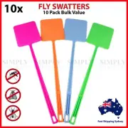 10x Fly Swatter Swat Bulk Insect Killer Bug Mosquito Cockroach Cockroaches