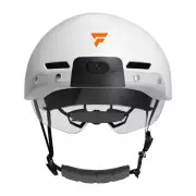 Bike Helmet Cycling Half Face Helmets with Dash Camera Warning Light WiFi