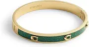 [Coach] Womens Signature C Glitter Bangle Bracelet