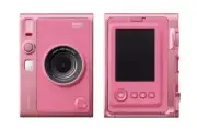 FUJIFILM Instax Mini EVO Instant Camera Pink Japan Limited Edition CHEKI