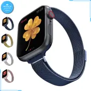 Luxury Strap For Apple Watch 38mm 40mm 41mm Series 3 5 4 6 Slim Fashion Band