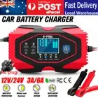 24V 12V Car Battery Charger Lead-acid AGM GEL EFB Lithium LiFePO4 Battery Repair