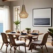Cascara Bead Pendant Light 3Lt in Natural