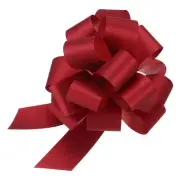 10pcs 5 Inch Large Pull Bow Gift Wrapping Big Pull Bows Ribbon Red