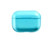 Protective Case Transparent Shockproof Candy Color Bluetooth-compatible Earphone Cover Protector for AirPods 1/2/Pro-Sky Blue for AirPods Pro