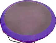 8Ft Replacement Trampoline Pad Outdoor Round Spring Cover Purple