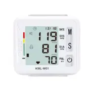 Digital# Wrist Blood Pressure Monitor Heart Beat Rate Pulse BP Measure Machine