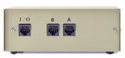 Bi-Directional 2-Port RJ45 Ethernet Network Manual Switch Selector