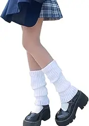 [*daisysboutique*] Retro Unisex Adult Junior Ribbed Knitted Leg Warmers