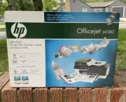 HP Officejet J4580 All-in-One Printer Fax Scanner Copier Mac Windows - Brand New