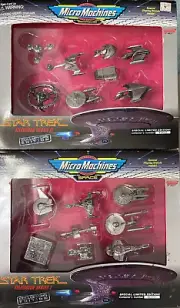 Star Trek Micro Machines TV Collectors Edition 1 & 2 Galoob 1995