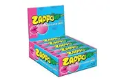 30pc Zappo Flavoured Confectionery Lolly Chews Sour Bubblegum Flavour 29g