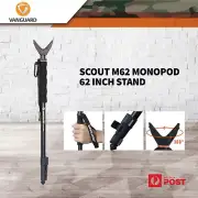 Vanguard Scout M62 Shooting Monopod Stick V Shape Rest 22"-62" Hunting Gun Rest