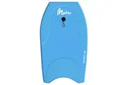 Maddog Crescent Tail Speed Adult Beach Bodyboard Water Sport w Leash Blue 40"
