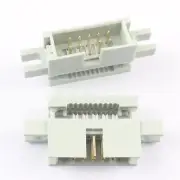 5Pcs 2.54mm 2x5 Pin 10 Pin IDC Male Box Header Flat Cable Connector Mounting Ear