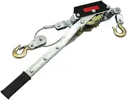 Manual winch 1-4 Ton Wire Rope Ratchet Tighten Tool Steel Cable Gear Winch Puller Mini Tightener Lifting Tools Cable Puller(1 Ton upgraded)