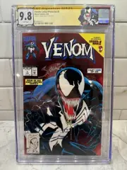 Venom Lethal Protector 1CGC 9.8 SS Mark Bagley1st Venom TitleKey
