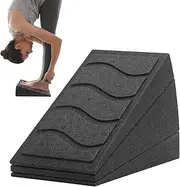 Squat Wedges | Calf Exercise Yoga Wedge,3 Squat Wedge Blocks Incline Board, Leg Exercise Equipment Hamstring Stretcher for Calf Stretching