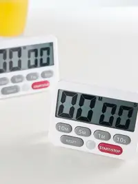 在飛比找樂天市場購物網優惠-計時器 學生倒計時器可靜音做題考研電子秒表鬧鐘廚房定時器提醒