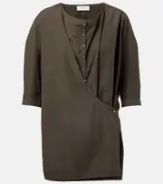 [Lemaire] Lemaire Cotton top UK 14 brown