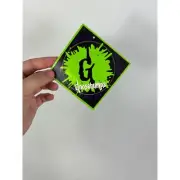 Vintage Goosebumps black and green sticker 1996