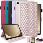 For Samsung Tab A9 A9+ X210 A8 X200 S9 FE Plus Tablet Case Leather Stand Cover