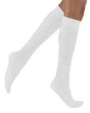 Activa Sheer Therapy Knee High 15-20mmHg (White) Size C