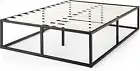 Zinus Joseph Bed Frame Queen High Metal Base