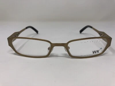 Wagner + Kuhner Eyeglasses Frame Germany 60295-120 50-19-130 Gold Youth CZ08