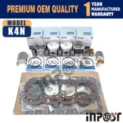 K4N K4N-DI Rebuild Kit for Mitsubishi 305 CR CX45 2290cc Excavator Digger Repair
