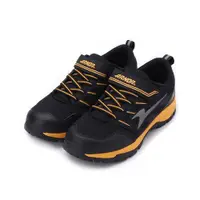 在飛比找ETMall東森購物網優惠-ARNOR 魔鬼氈越野跑鞋 黑黃 ARMR33234 男鞋 