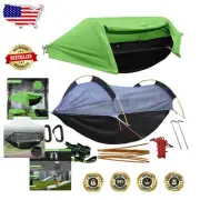 Lightweight Hammock Tent with Mosquito Net & Rain Fly - Ideal for Camping Trips