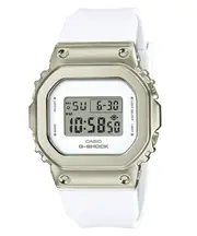 Casio G-SHOCK Digital Alarm Backlight Flash Alert GM-S5600G-7 200M Ladies Watch