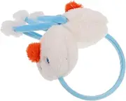 [JEWEDECO] Snowman Earmuffs for Ear Warmers with Elastic Fit for Winter Outdoor Activities Cozy and Comfortable Cold Weather Accessories for Boys