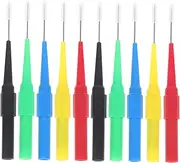 Veemoon 10pcs Set Automotive Electrical Test Probes Wire Multimeter Needles for Car Circuit Testing Construction Easy Portability Accurate Measurement