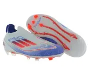 Adidas F50 Pro LL FG GS Boys Shoes Size 12, Color: Cloud White/Solar Red/Lucid