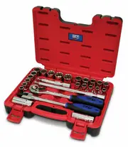 SP Tools SP20306 - Socket Set - 1/2" Drive 26 Piece Metric/SAE - Msc Case