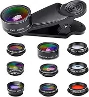 Cell Phone Camera Lens Kit - Cell Phone Camera Lens - 10 in 1 Cell Phone Camera Lens Kit - 10 in 1 Camera Lens Kit