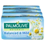 Palmol Naturals Soap Bar Chamomile 4 Pack