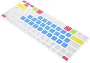 SHOWERORO Silicone Keyboard Cover for Laptop Ultrathin Design Durable Protection Washable Reusable Keyboard Skin Accessories