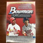 2014 BOWMAN PLATINUM BASEBALL Sealed BLASTER Box BETTS TROUT HARPER FREEMAN JOC