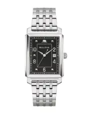 Bulova Frank Sinatra "The Very Thought of You" 45MM Black Dial Watch 96B461