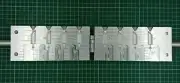CNC machined 1 oz hexagonal jig head aluminum mold, CNC machining services