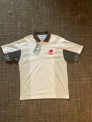 NEW WITH TAGS Men’s Vintage LOTTO tennis Boris Becker polo shirt 90's