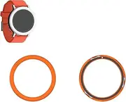 TEHAOUU Watch Bezel Ring for Nothing CMF Watch Pro 2 Circular Arc style Anti Scratch Anti Collision Stainless Steel Solid Color Modern Stylish Adhesive Cover Watch Accessories Replacement Hard Shell
