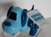 Blue Toy Robotic Light Up Astro Dog + barking sound and posable Arms and legs